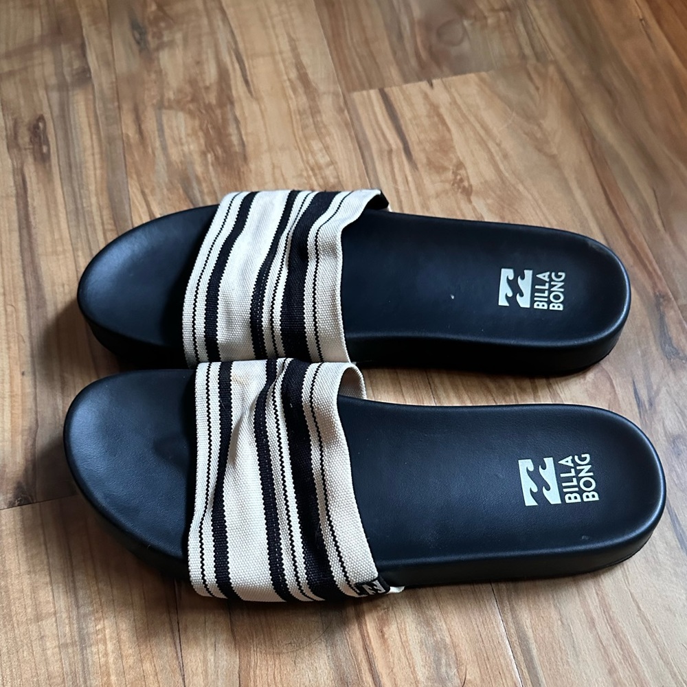 Billabong Black Slides